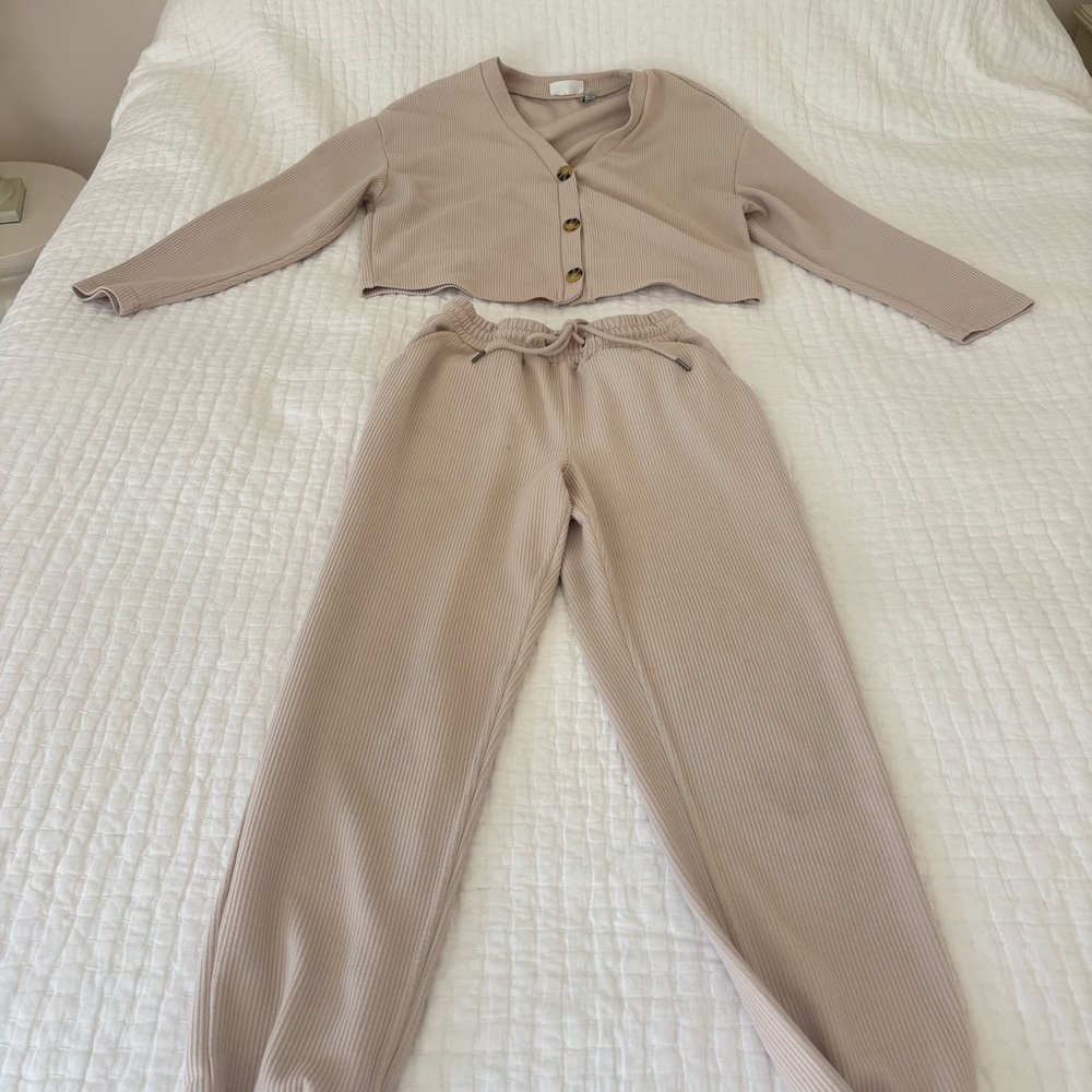 RD Style Ribbed Lounge Set - Picture 2 of 8